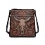 Leather Deer Skull Floral 2