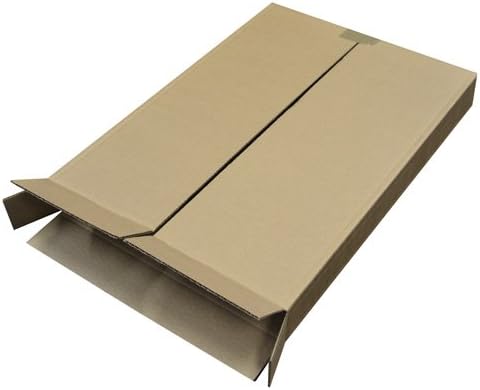 A2 Single Wall Cardboard Corrugated Postal Boxes 5-Panel-Wraps Mailers Qty 10