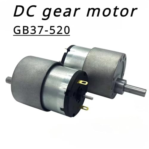 Boîte de vitesses métallique JGB37-520 et moteur DC 24V durable - 2