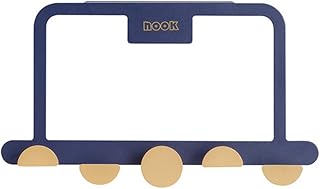 Over Door Hooks Hook Behind The Door No Punching Wall Creative Day Out After The Hook Living Room Bathroom Traceless Clothes Hats Storage Hook (Color : Blue, Size : One Size)