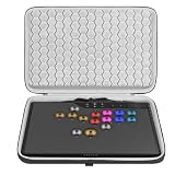 Geekria Hard Shell Travel Case Compatible with Corsair NOVABLADE PRO, Arcade Controller Carrying Bag (Dark Grey)