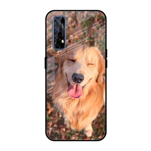 Image of SmashItUp Dog | Doggy | Animal Designer Printed TPU Metal Case Mobile Back Cover for Realme 7