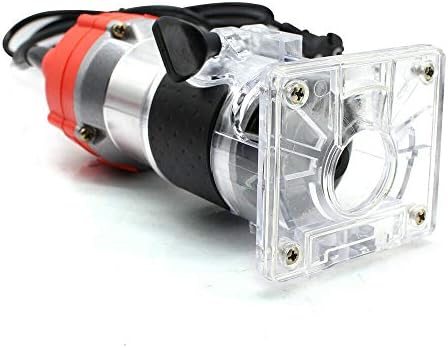 HaroldDol 6.35mm 1/4'' Electric Hand Trimmer Wood Laminator Palm Router Joiners Tool