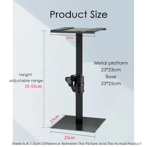 Support d'enceinte réglable pour éliminer les vibrations de bureau - 2