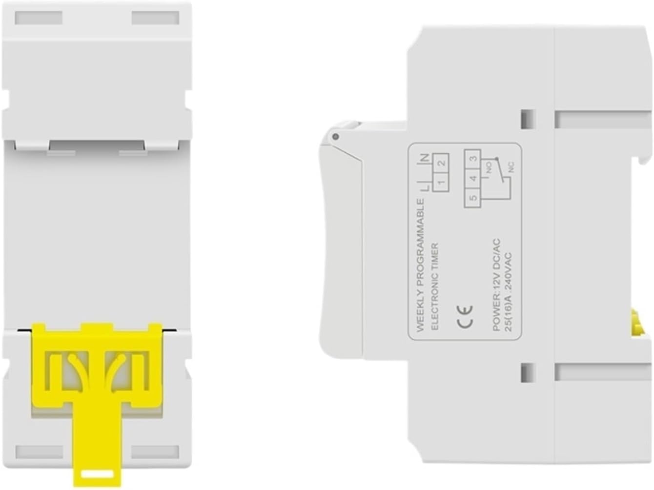 Timer Switch Din Rail Digital TP8A16 Weekly Programmable Electronic Microcomputer 30A 220V 230V 6A-30A 12V AC THC15A