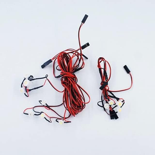 XFLY J65 Airliner Gulfstream fixed wing model lights landing lights navigation lights - (Color: White)