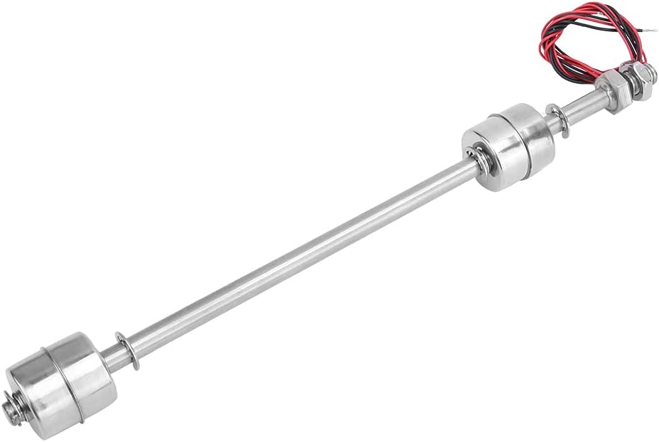 Double Ball Float Switch Water Level Controller Liquid Water Float Switch Level Sensor Pool for Water Tank (Floating body 250mm)
