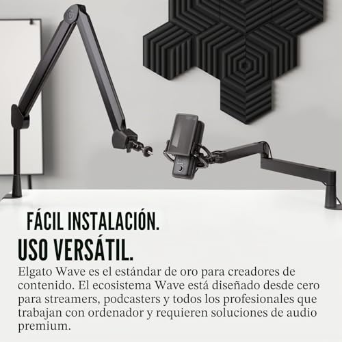 Miniatura 10 de Elgato Wave:3 - Micrófono Condensador Usb Profesional Prémium Para Streaming, Podcasts, Juegos, Oficina En Casa, Software Mezclador Gratis, Plugins De Efectos, Antidistorsión, Plug N Play, Mac, Pc