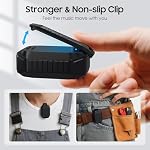 comiso Wearable Bluetooth Speaker, IPX7 Waterproof, 10H Play, Clip-On - Image 5