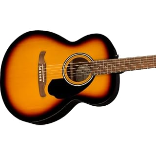 Fender FA-135 Concert Sunburst – Guitare Acoustique - Les Beatles, Paul McCartney, John Lennon, RIngo Starr, George Harrison Fender FA-135 Concert Sunburst - Guitare Acoustique – Image 3