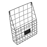 KICHOUSE Portable Wandzeitungshalter Stilvolle Ablage Für Magazine Und Bücher Für Büro...