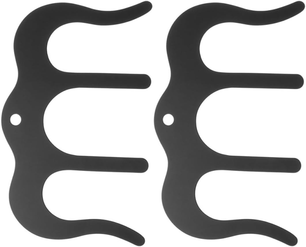 2pcs Metal Music Sheet Clip Holder for Piano Score and Book Page Black Smooth Surface Page Holder Clip Sturdy Metal Music Book Clamp for Reading and Practice