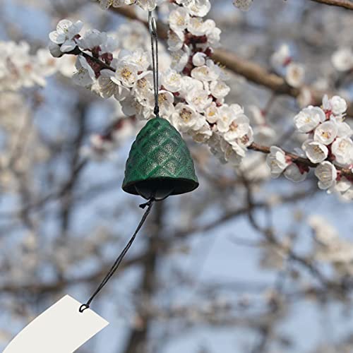 Ecyc 3 Pcs Japanese Style Wind Chime, Cast Iron Windchimes Temple Bells Hanging Wind Chimes Metal Windchaime For Outdoor Garden #TOP2