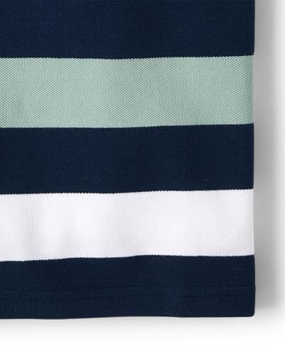 Image of The Children's Place Boys' Uniform Short Sleeve Pique Polo