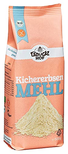 Bio - Kichererbsenmehl - glutenfrei - 2er Pack (2 x 500 g) von Bauck