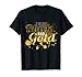 Black & Gold - Ventilatore sportivo - Grafica regalo divertente Maglietta