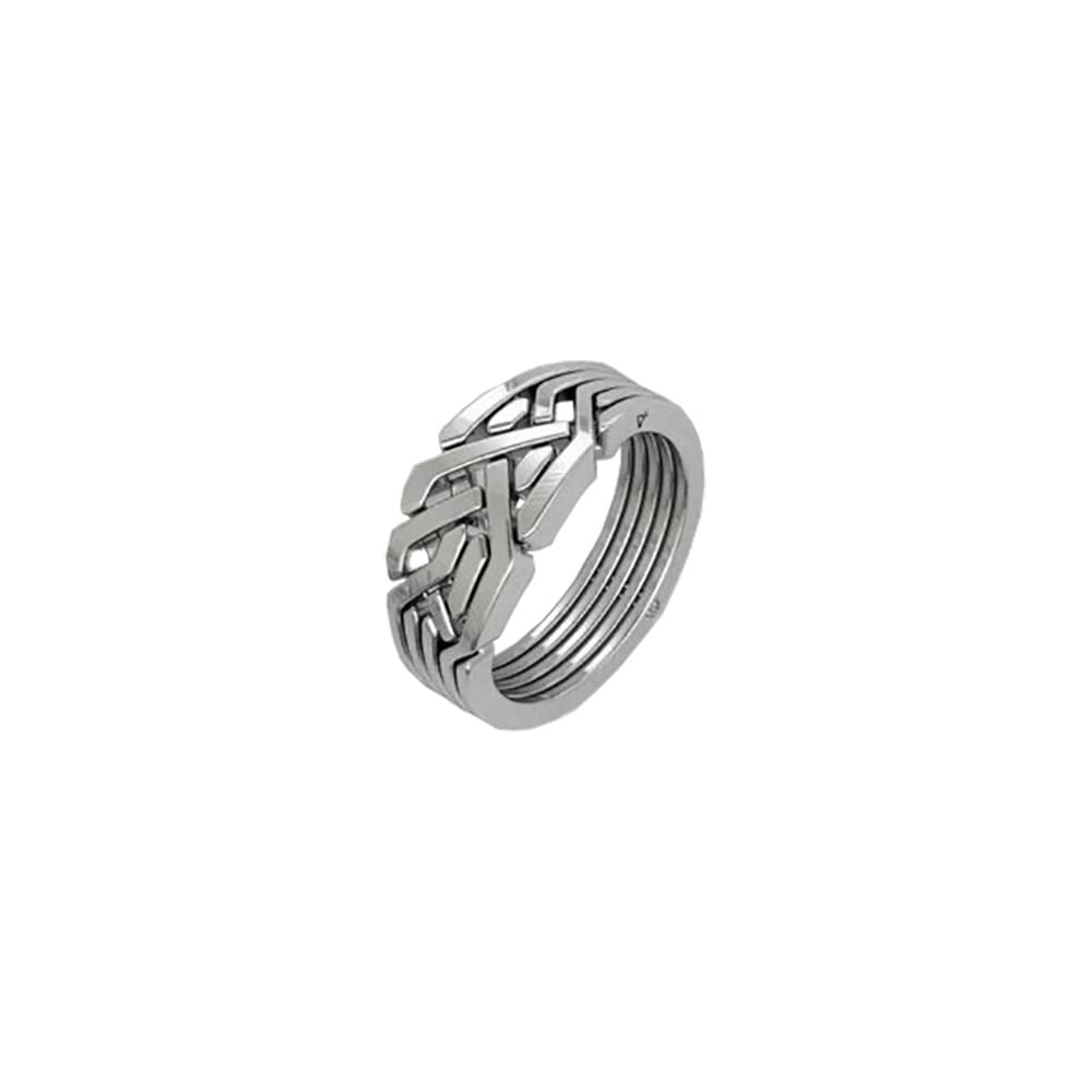 The Original Turkish Puzzle Ring Band Handmade 925 Sterling