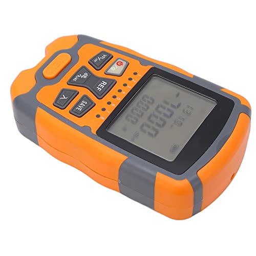 Optischer Kabeltester, Aua M70 Mini Optischer Leistungsmesser Rotlicht All-in-One-Netzwerkkabeltester 4 in 1 1 Mw, Glasfaser, Optischer Leistungsmesser (10 MW)