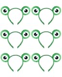 HODRME 6 PCS Frog Eyes Headband-Halloween Christmas Festival Theme Party Animal Cosplay Costume Headbands