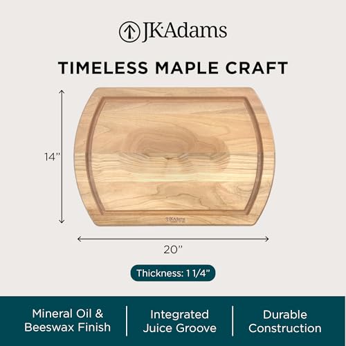 Tabla para Cuchillo Reversible J.K. Adams 50.8x35.56x3.18 cm miniatura 4
