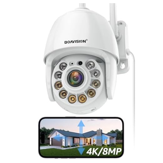 BOAVISION 4K Outdoor Security Camera