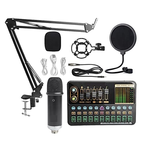 Microphone studio avec carte son pour diffusion en direct - 4