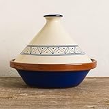 Tajine in Terracotta XL 32cm – Autentica Pentola Etnica Marocchina/Tunisina con Ebook Gratuito 1504251004