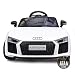 ATAA CARS Audi R8 Spyder Licenciado 12v Asiento Piel, Ruedas de Goma...