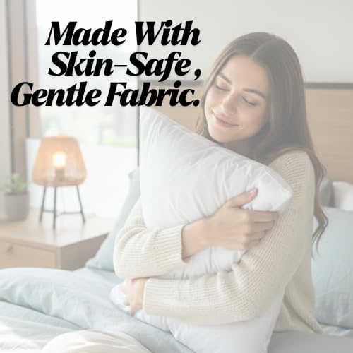 Image of Daily Use Sleeping Pillow | Pillow Inserts | 16x24 Inch | Super Soft Fabric (16x24 Inch, 2, Count, 2, Pack of 2)