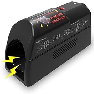 ASPECTEK Elektronische Rattenvallen – Muizenval Zapper Met Voeding (EU-Stekker)