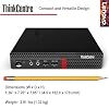 Lenovo ThinkCentre M625 Mini Business Desktop, AMD A4-9120C Processor, AMD Radeon R4 Graphics, AC Wi-Fi, Bluetooth 5.0, USB, RJ-45, Windows 11 Pro (8GB RAM & 128GB SSD)