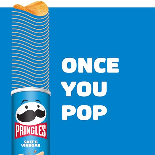 Biscuits Apéritifs Sel Et Vinaigre Pringles La Boite De - vue 5