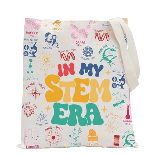POFULL Bolsa Tote Stem Teacher Gift PhD Feminist miniatura 1