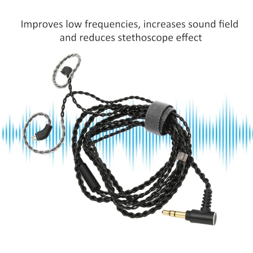 Cable de auriculares de 2 pines para reparar pérdida de audio y responder llamadas 4
