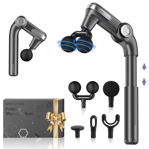 KingPavonini Foldable Massage Gun