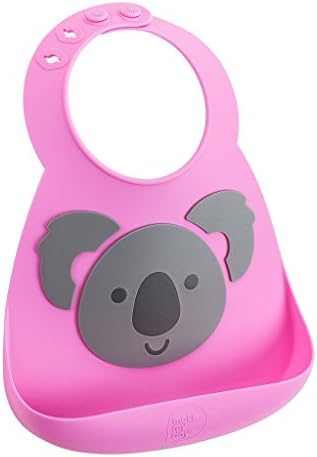 Make My Day Silicon Crumb Catcher Baby Bib Koala
