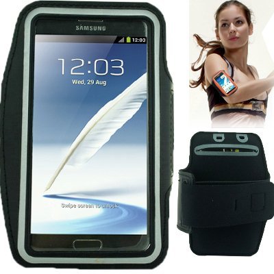 TechExpert - Fascia da braccio porta smartphone, ideale per attività