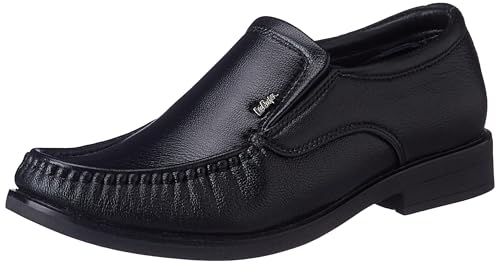 Image of Lee Cooper LC2130B2R Men's Lightweight Leather Shoes | Comfortable, Stylish Slip-On Formal Footwear for Office, Business