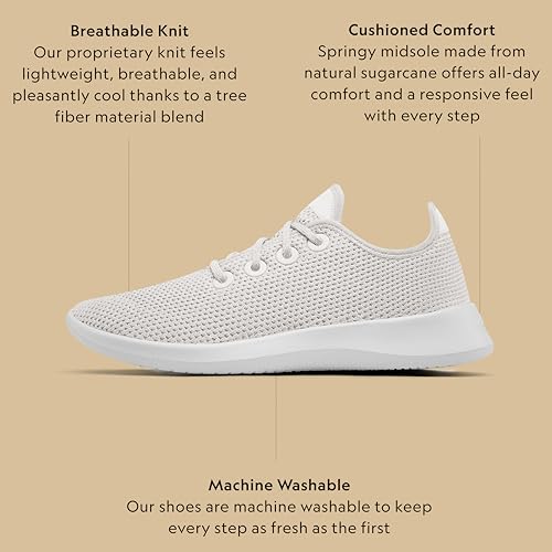 Allbirds Women’s Tree Runner, Everyday Sneakers, Machine Washable Shoe Made with Natural Materials4