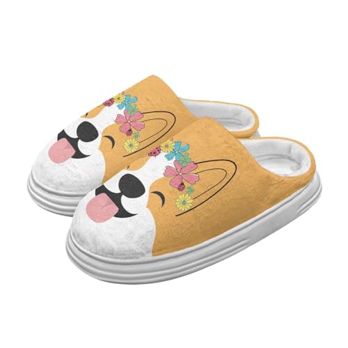 House Slippers for Women Memory Foam Slippers Slip On House Shoes Comfortable Bedroom Shoes Winter Slipper Indoor