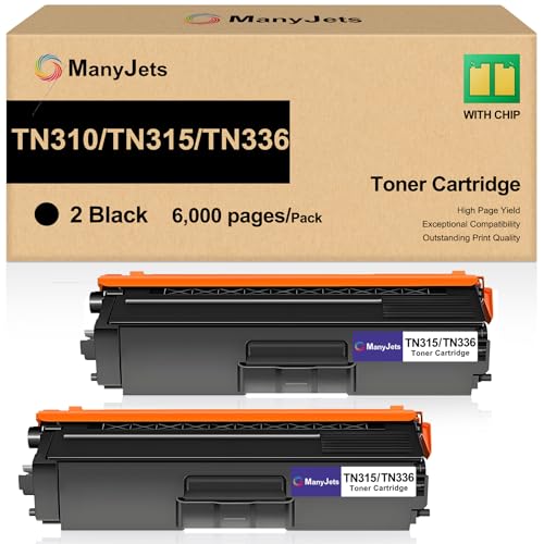 Cartouche de toner TN315 TN336 noir compatible Brother HL-L8250CDN