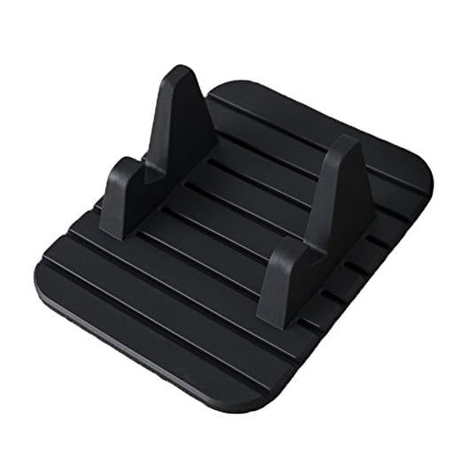 Youkara 1x Silicona Soporte de Navegación del Coche Soporte de Escritorio Soporte de Teléfono Móvil de La Estera del Coche