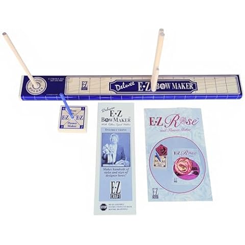 EZ Bow Maker with Flower Attachment Cover
