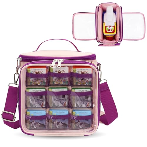 Image of Carrying Case Compatible for Little Tikes Story Dream Machine Books Starter Set, Kids Toys Storage Carrier Bag with Handle and Shoulder Strap for Little Tikes for Storytime, Audio Play, Character