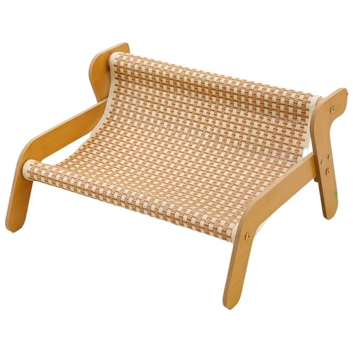 Uranus ペット用ソファ 猫犬兼用 55×44×28cm 高耐荷重 通気性 快適リラックス 安全構造 室内用 インテリア 日式モダン極簡 デザイン 軽量 省スペース 安定構造 睡眠サポート 麻布・剣麻耐摩耗 大型猫用 四季通用 猫ベッド 猫爪とぎ 猫ハ