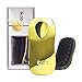 Produktbild ikoo Brush Home Haarbürste gold metallic & schwarze Borsten I ergonomische Entwirrbürste für müheloses Kämmen ohne Ziepen, auch für langes Haar & Locken I innovative Detangler Bürste & Kopf-Massage