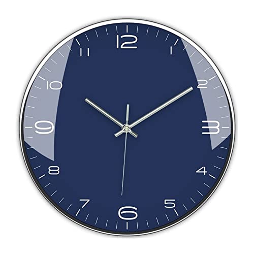 Horloge murale cuisine sans tic-tac design moderne pour chambre