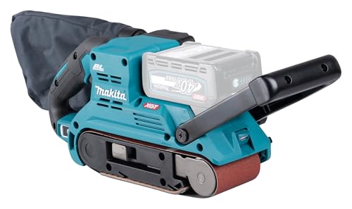 Makita BS001GZ Battery Belt Sander, 40 V Max., 76 mm Bandwidth, Without Battery and Charger