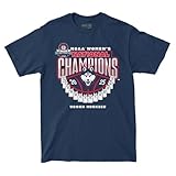 NIL Store UConn Women's Basketball National Champions Jersey Madness Tee Navy