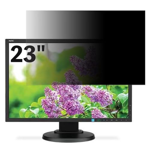 NEC MultiSync LCD-E233WMi-BK 23インチ 対応 覗き見防止 フィルター プライバシーフィルター パソコンPC モニター 液晶保護フィルム ブルーライトカット 反射防止 パソコン セキュリティーのぞき見防止 両面使用可能 反射防止